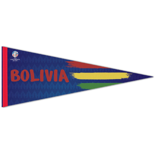 Copa America Bolivia Themed Pennant - Front View