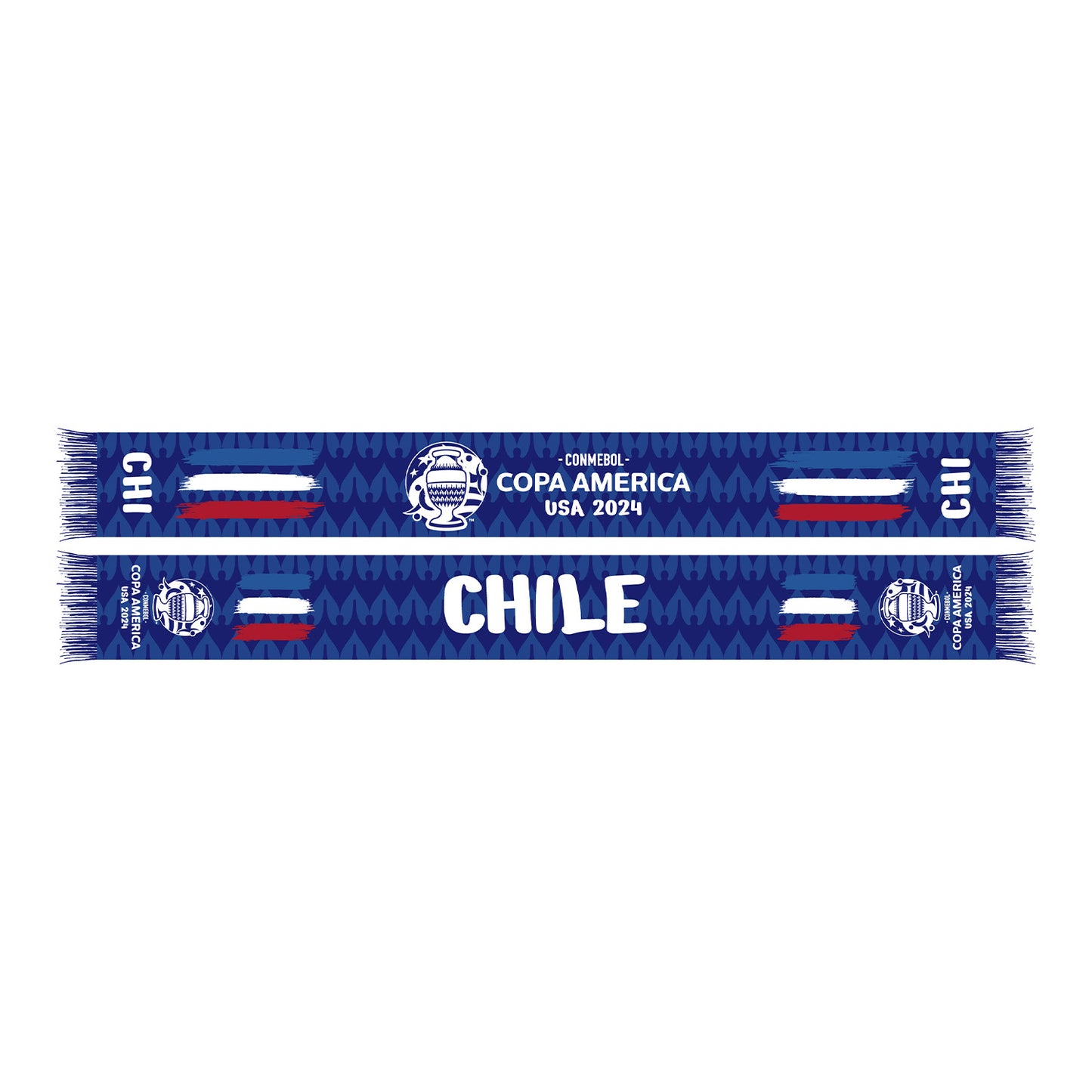 Chile COPA America Scarf - Front and Back