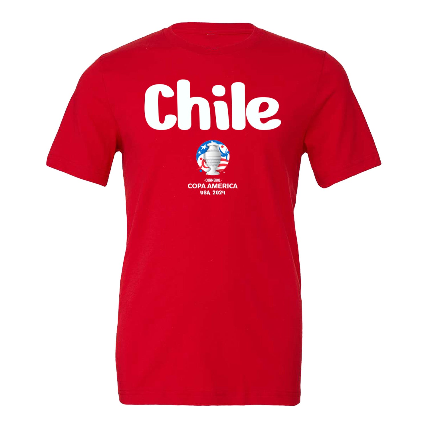 Copa America Chile Red T-Shirt - Front View