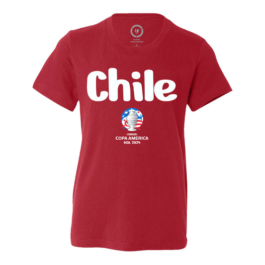 Youth Copa America Chile Red T-Shirt