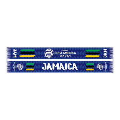 Jamaica COPA America Scarf - Front and Back View