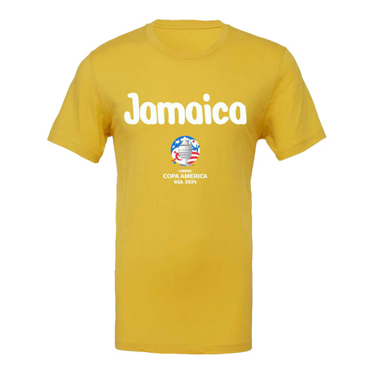 Copa America Jamaica Yellow T-Shirt - Front View