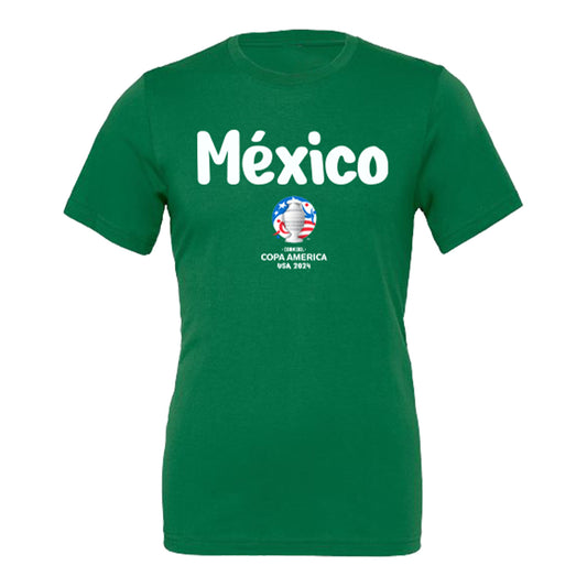 Copa America Mexico Green T-Shirt - Front View
