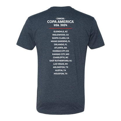 COPA America Cities Navy T-Shirt