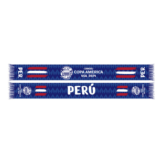 Perú COPA America Scarf - Front and Back View