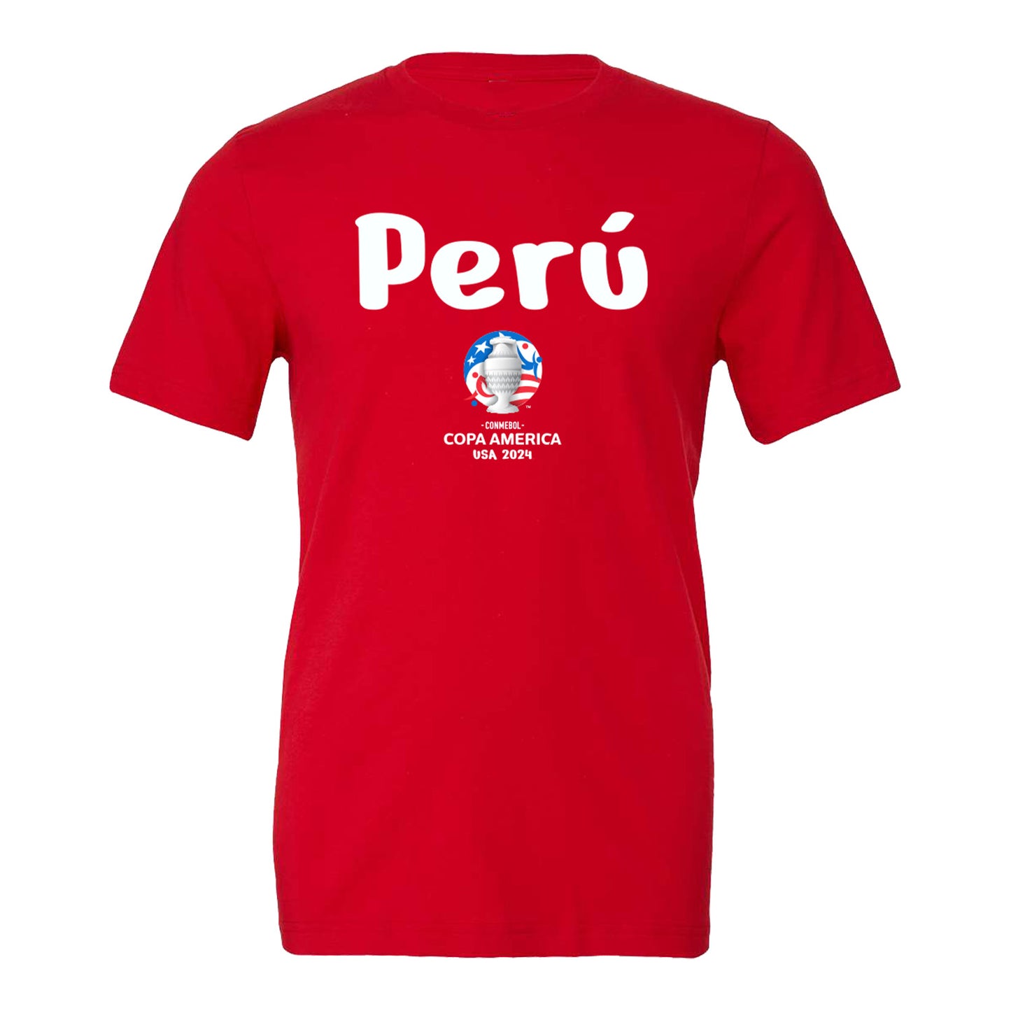 Copa America Peru Red T-Shirt - Front View