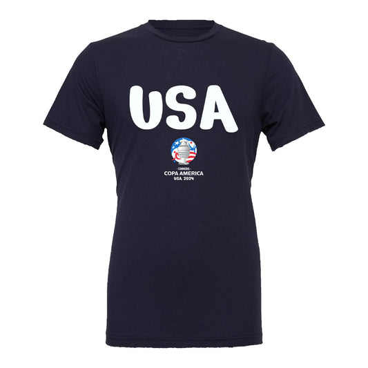 Copa America United States Navy T-Shirt - Front View
