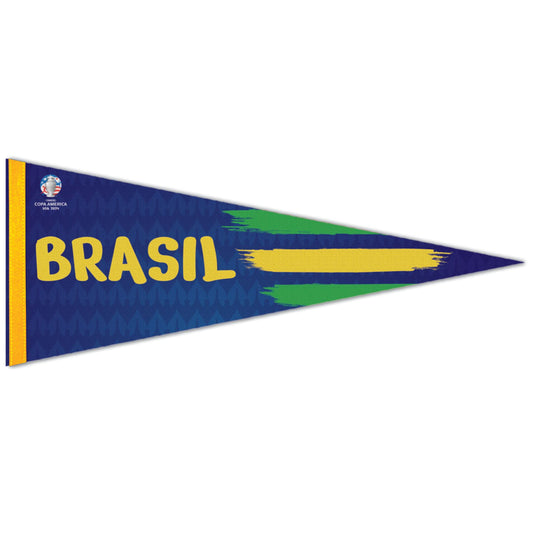 Copa America Brazil Themed Pennant - Front View