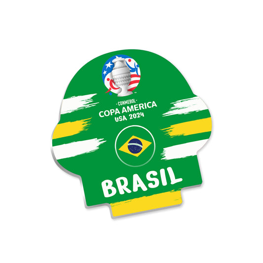 Copa America Brazil Themed Hatpin