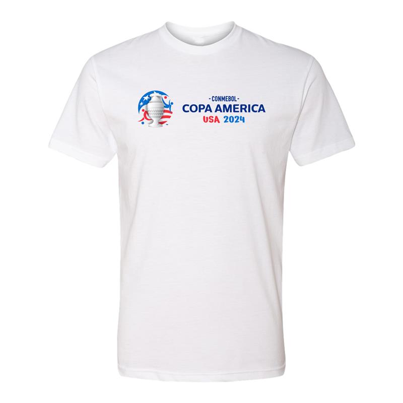 Copa America White Countries T-Shirt - Front View