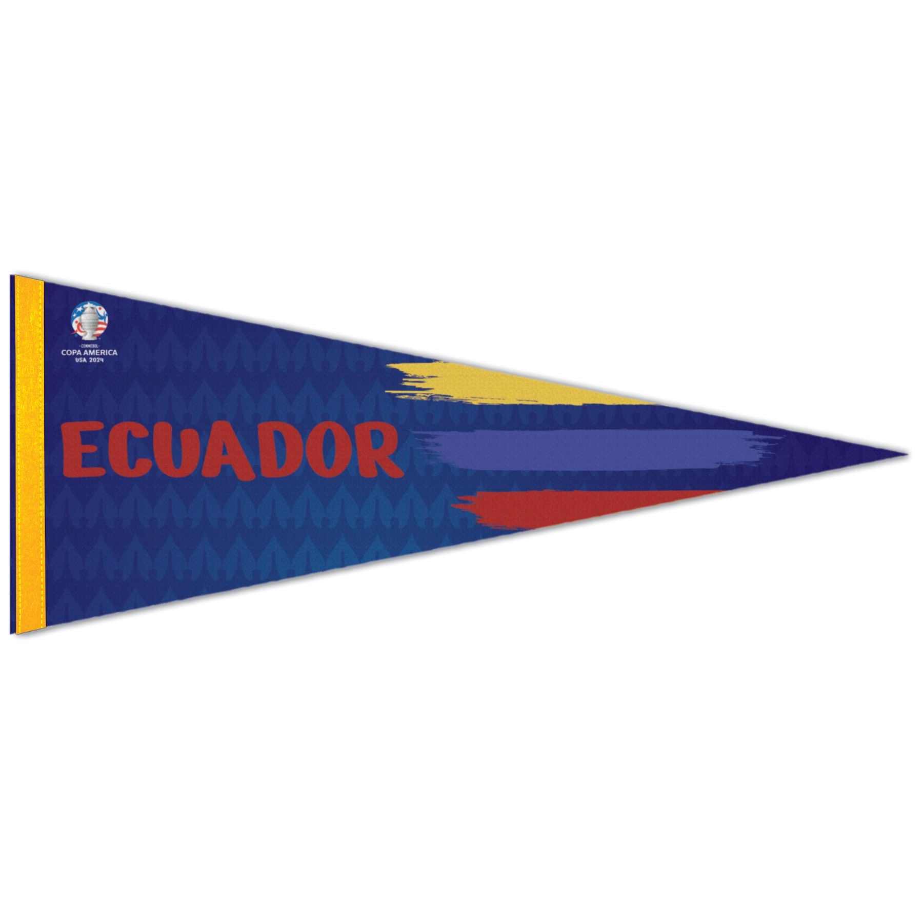 Copa America Ecuador Themed Pennant - Front View
